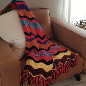 Vintage handmade afghan